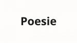 poesie